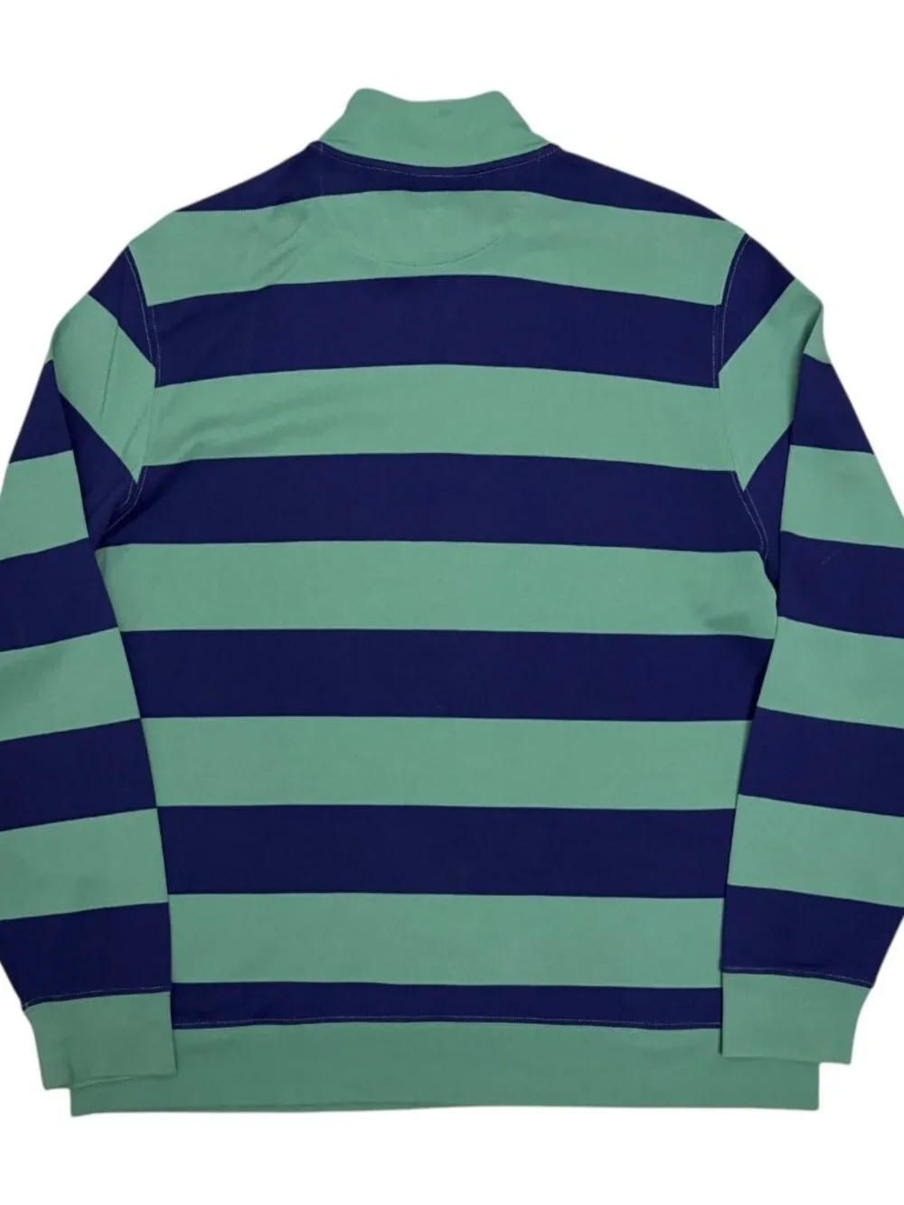 VINEYARD VINES Striped Quarter Zip Sweater GOLF Shacket Business Casual Large